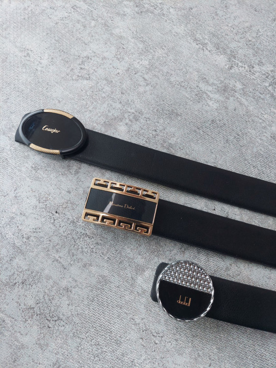 کمربند مصنوعی پلاک خارجی نمای کامل | چرم دقت