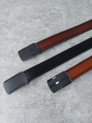 کمربند چرم تک لا رنگبندی | چرم دقت