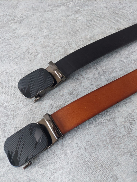 کمربند چرم ریلی تک لا رنگبندی | چرم دقت