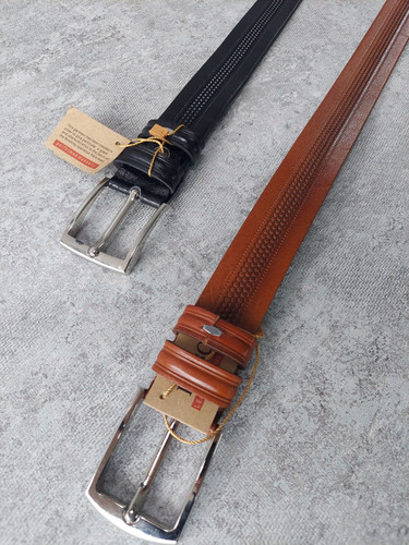 کمربند چرم تک لا رنگبندی| چرم دقت