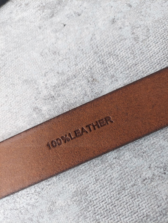 کمربند چرم تک لا سایز بلند داخل کوب |چرم دقت