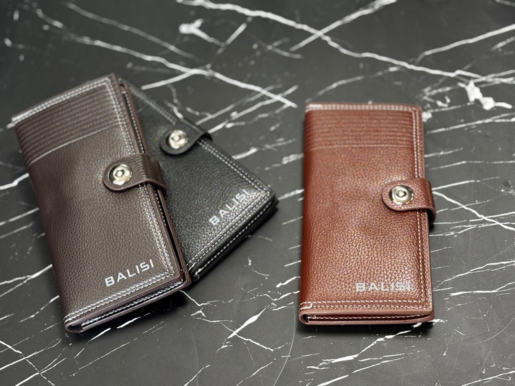 کیف پول مگنتی خارجی بالیسی رنگبندی | سایت چرم دقت