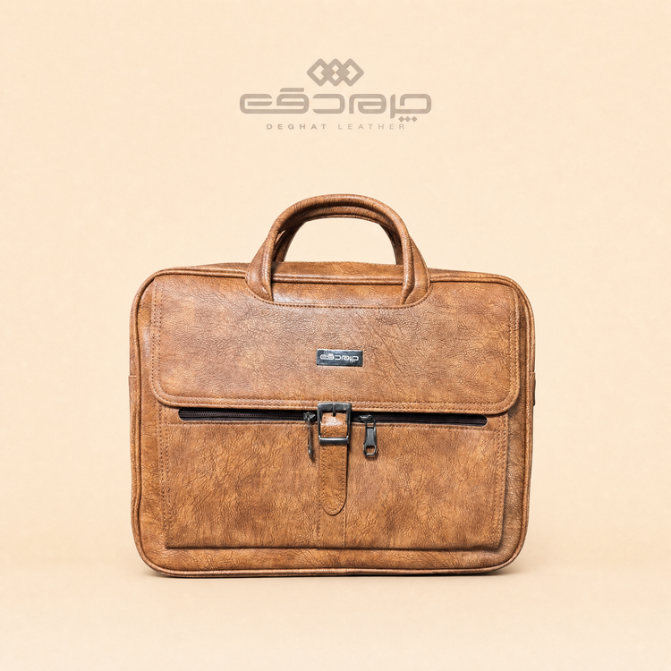 کیف اداری دوخونه تک سگک دقت _ 87091