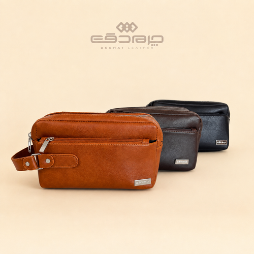 شوزبگ دستی دو زیپ دقت طرح ساده _ 55042